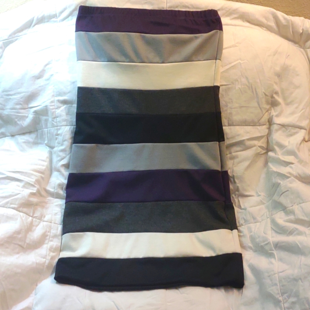 Women dress multi colored